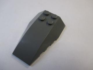 Lego Klín 6 × 4 trojitý zakřivený tmavě modrošedá