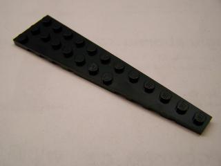 Lego Klín placatý 12 × 3 pravý černá
