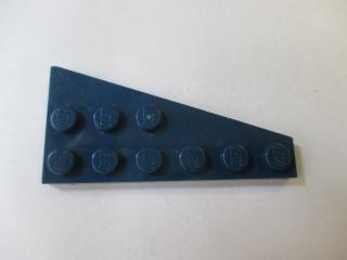 Lego Klín placatý 6 × 3 levý tmavě modrá