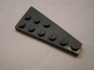 Lego Klín placatý 6 × 3 levý tmavě modrošedá