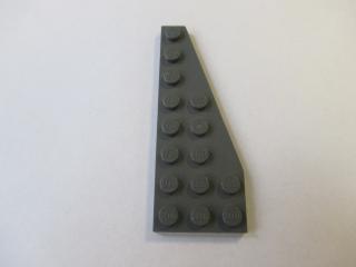 Lego Klín placatý 8 × 3 levý tmavě modrošedá