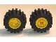 Lego Kolo 11,5 mm × 12mm zkosené hrany žlutá