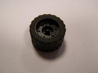 Lego Kolo 18mm × 14mm pro křížovou tyč černá pneumatika 24 × 14 černá