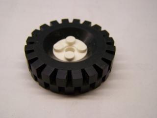 Lego Kolo freestyle s černou pneumatikou 17 × 43 bílá