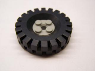 Lego Kolo freestyle s černou pneumatikou 17 × 43 světle šedá