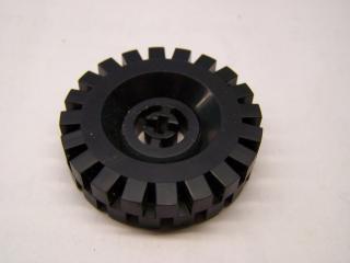 Lego Kolo otvor v nápravě pro křížovou tyč pneumatika 17 × 43 černá