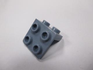 Lego konzole 1 × 2 - 2 × 2 písečně modrá