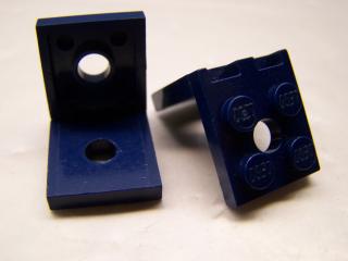 Lego konzole 2 × 2 - 2 × 2 tmavě modrá