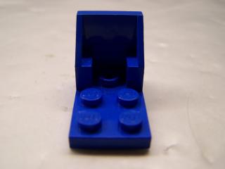 Lego konzole 3 × 2 - 2 × 2 vesmírná sedačka modrá