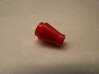 Lego Kužel 1 × 1 otevřený nop červená