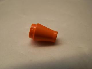 Lego Kužel 1 × 1 otevřený nop oranžová