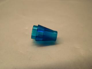 Lego Kužel 1 × 1 otevřený nop průhledná tmavě modrá