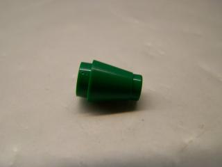 Lego Kužel 1 × 1 otevřený nop zelená