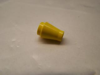 Lego Kužel 1 × 1 otevřený nop žlutá