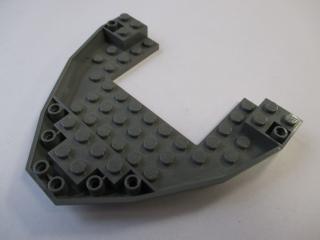 Lego Lodní Oblouk Brick 10 × 12 × 1 otevřený tmavě modro šedá