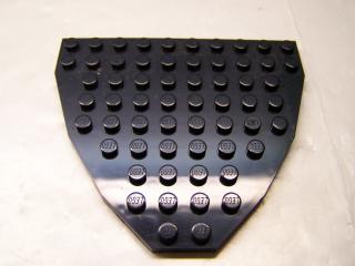Lego Lodní Oblouk Placatý 9 × 10 černá