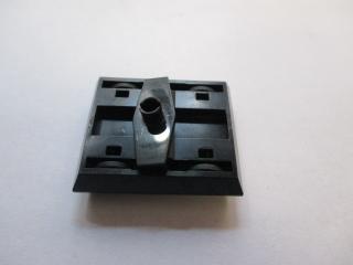 Lego Monorail konzole otočný čep (pivot) černá