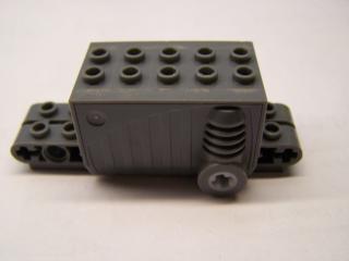 Lego Motor na setrvačník 9 × 4 × 2 2/3 tmavě modrošedá