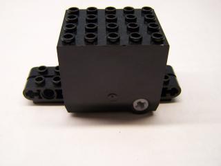 Lego Motor na setrvačník se setrvačností motoru 9 × 4 × 3 2/3 černá