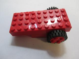 Lego Motor na setrvačník starý typ červená