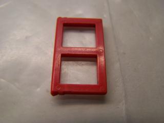 Lego Okno 1 × 2 × 3 okení tabule červená