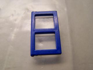 Lego Okno 1 × 2 × 3 okení tabule modrá