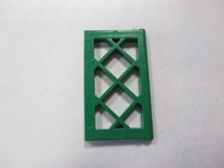 Lego Okno 1 × 2 × 3 okení tabule mřížová zelená