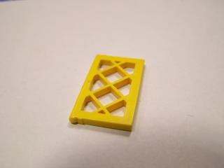 Lego Okno 1 × 2 × 3 okení tabule mřížová žlutá