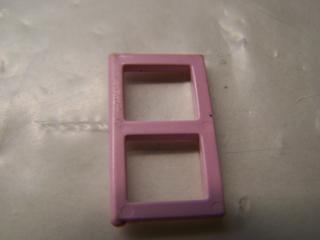Lego Okno 1 × 2 × 3 okení tabule růžová