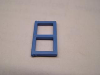 Lego Okno 1 × 2 × 3 okení tabule středně modrá