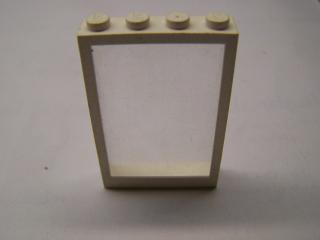 Lego Okno 1 × 4 × 5 s pevným sklem bílá