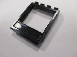 Lego Okno střešní 4 × 4 × 3 se spodním panelem černá