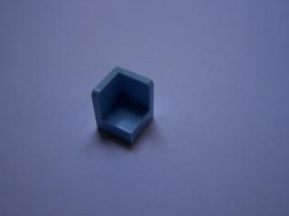 Lego panel 1 × 1 × 1 roh jasně světle modrá