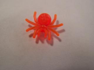 Lego Pavouk průhledná neonově oranžová