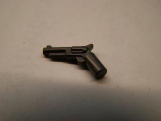 Lego Pistole revolver malá hlaveň perleťově tmavě šedá