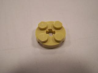 Lego Placaté kruhové 2 × 2 s otvorem X tělová