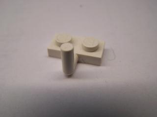 Lego Placaté upravené 1 × 2 s držadlem nahoru bílá