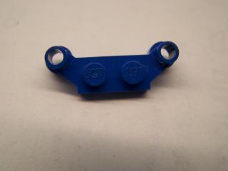 Lego Placaté upravené 1 × 4  ofset modrá