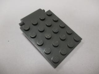Lego Placaté upravené 4 × 5 dveře s pastí a závěsem tmavě modrošedá