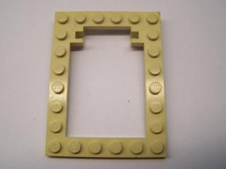 Lego Placaté upravené 6 × 8 rám dveří horizontální tělová