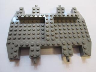 Lego Podvozek základní 12 × 18 × 1 1/3 (skalní raider, buldozer) tmavě šedá