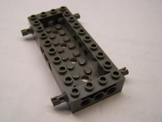 Lego Podvozek základní 4 × 10 × 1 1/3 s 8 × 2 zapuštěný střed 4 nopy otvory tech