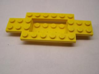 Lego Podvozek základní 4 × 10 × 2/3 s 4 × 2 zapuštěný střed žlutá