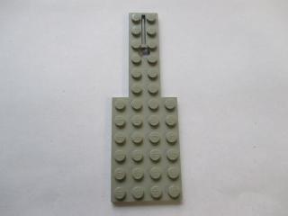 Lego Podvozek základní 4 × 12 kormidelní zařízení světle šedá