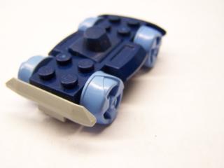 Lego Podvozek základní 4 × 6 závodní základna s kolečky s nárazníky tmavě modrá