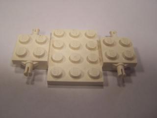 Lego Podvozek základní 4 × 7 × 2/3 bílá