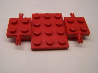 Lego Podvozek základní 4 × 7 × 2/3 červená
