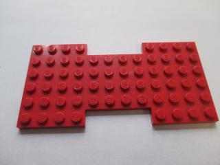 Lego Podvozek základní 6 × 12 červená