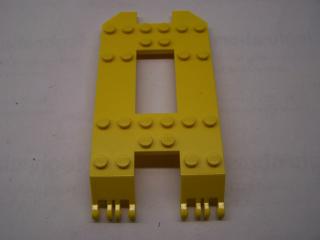 Lego Podvozek základní přívěs 6 × 12 × 1 1/3 žlutá
