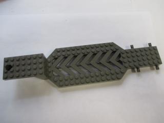 Lego Podvozek základní přívěs 8 × 30 × 3 1/3 tmavě šedá